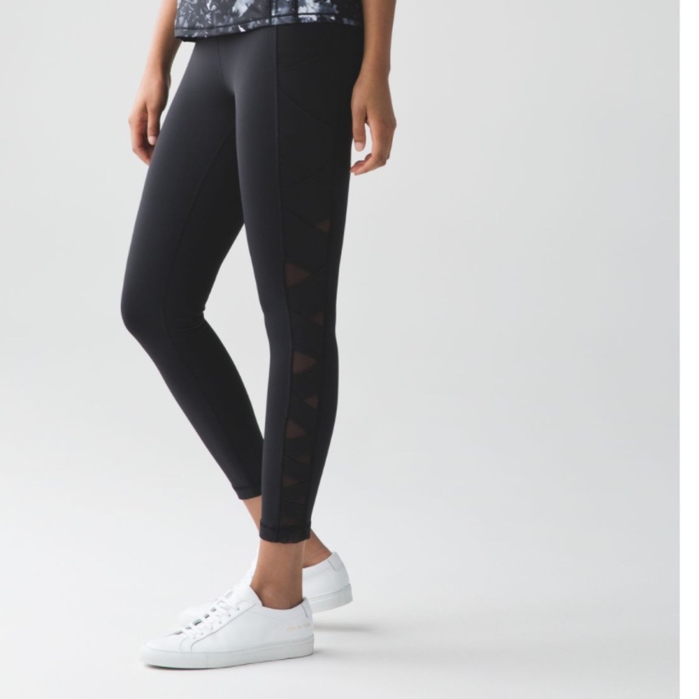 Lululemon Mesh Side Panel Leggings